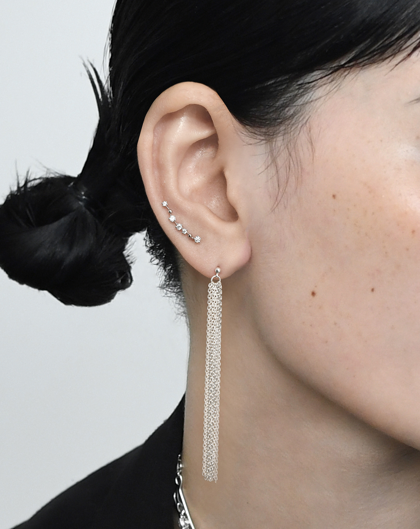 star body pierce 04〈K18 YG〉