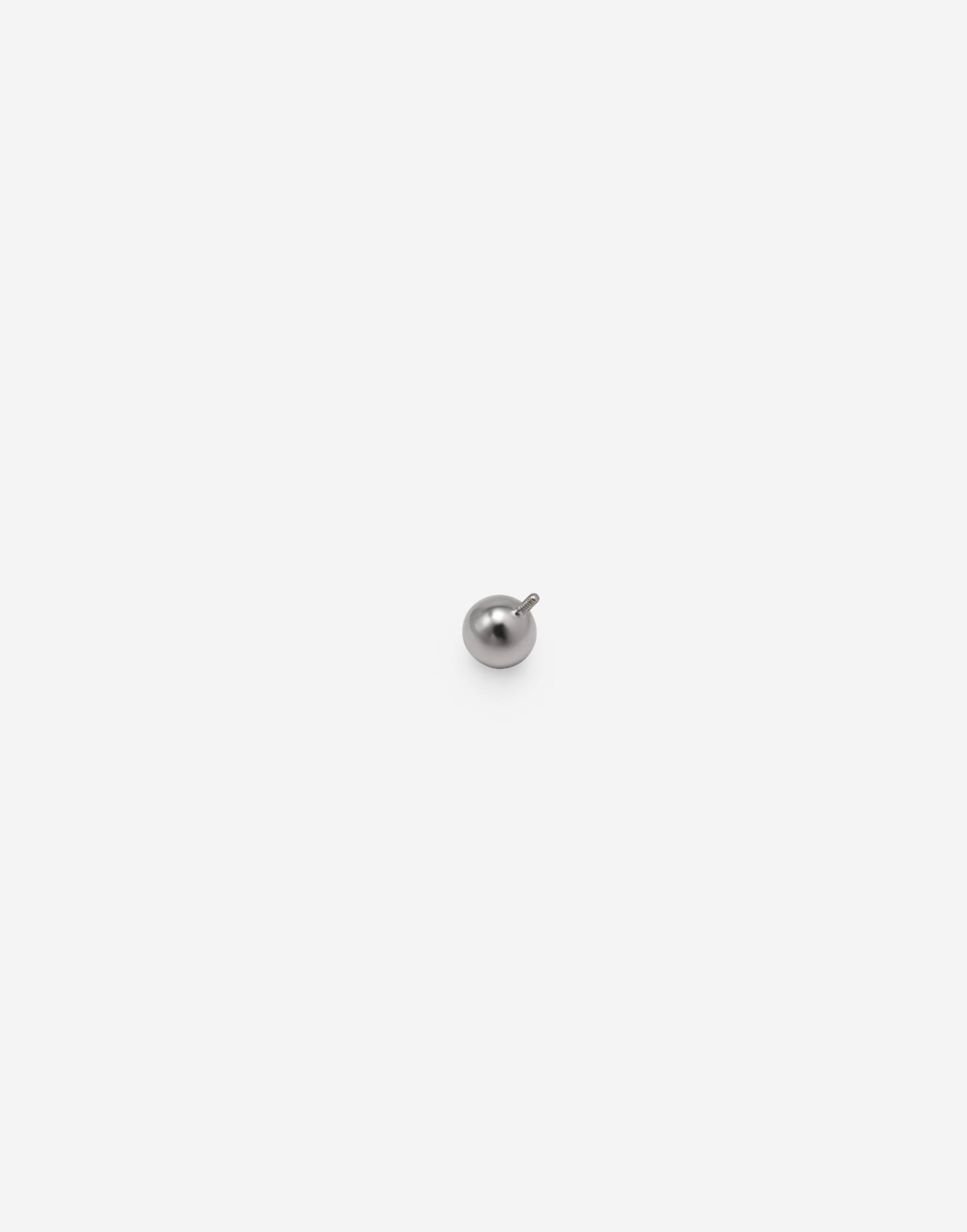 ball body pierce 03 〈PT950〉