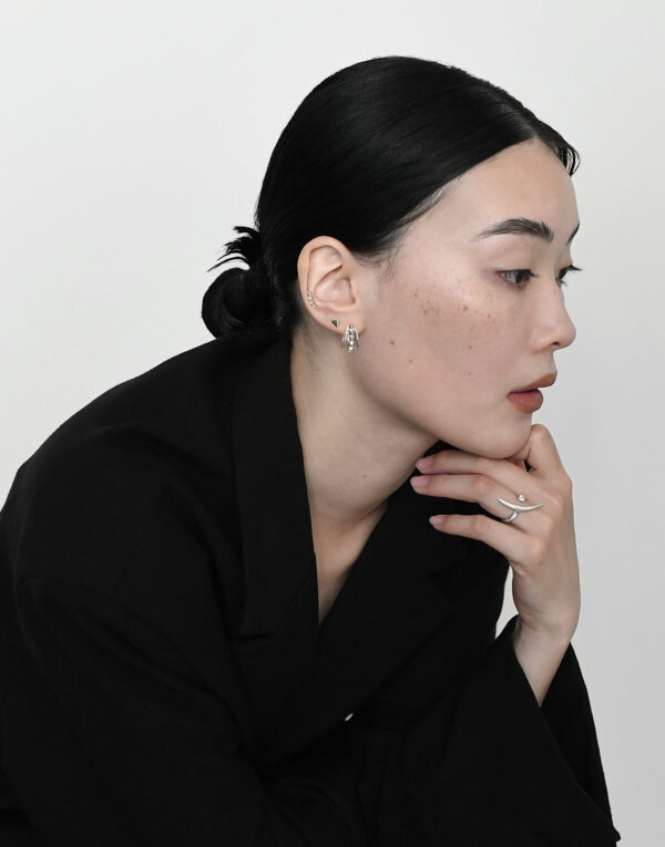 studs body pierce 05 〈PT950〉 - 画像 (4)