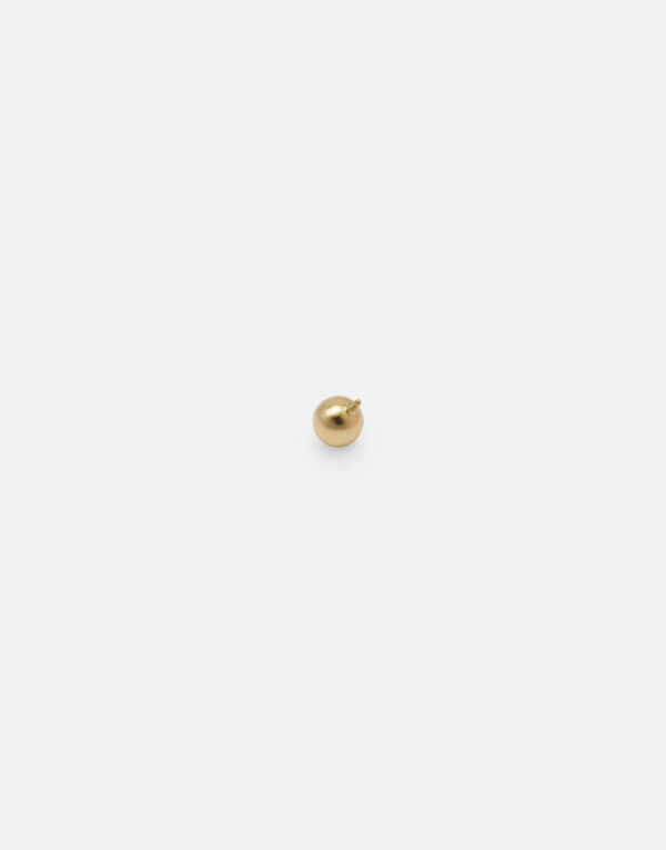 ball body pierce 03〈K18 YG〉