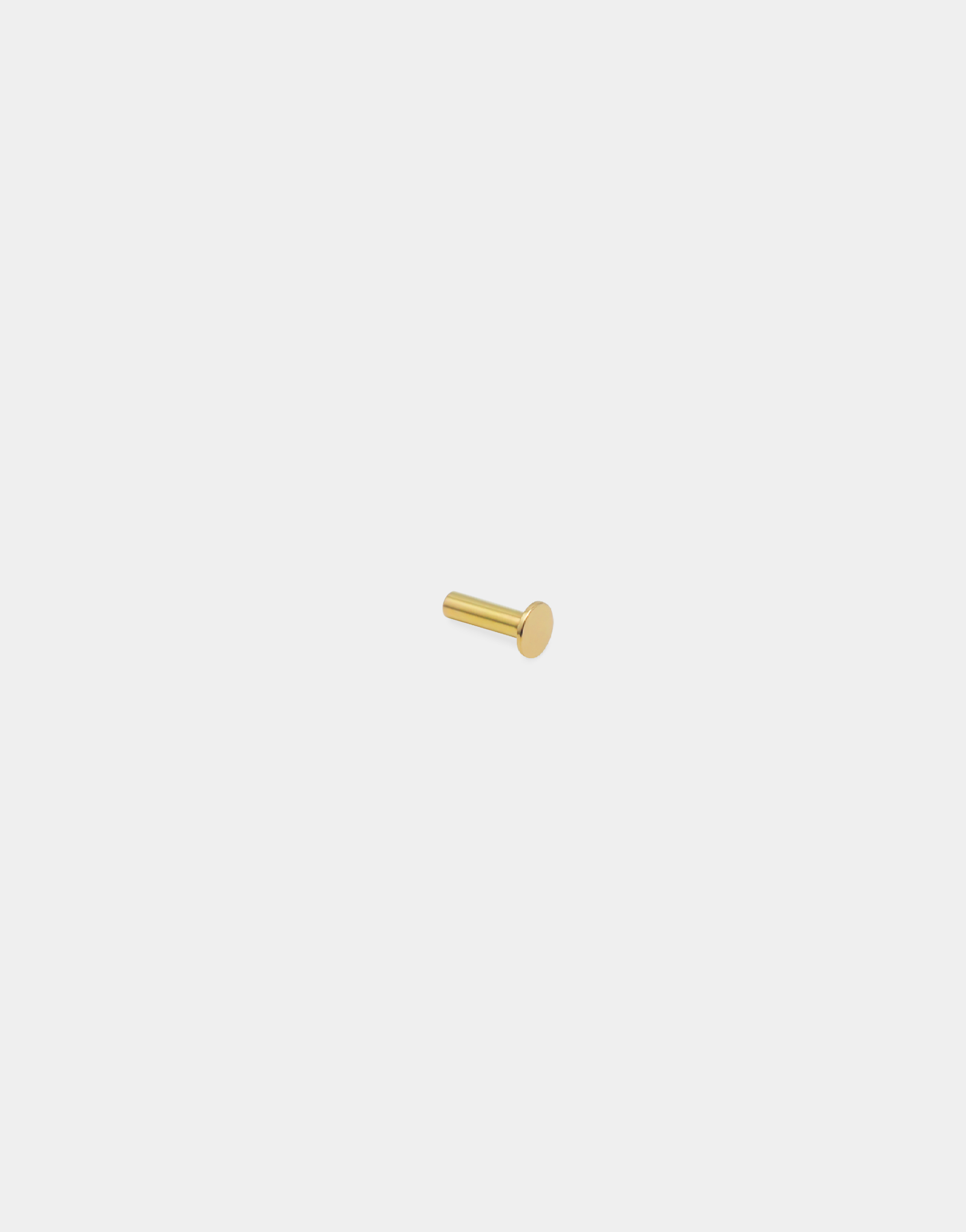 labret body pierce 01〈K18 YG〉