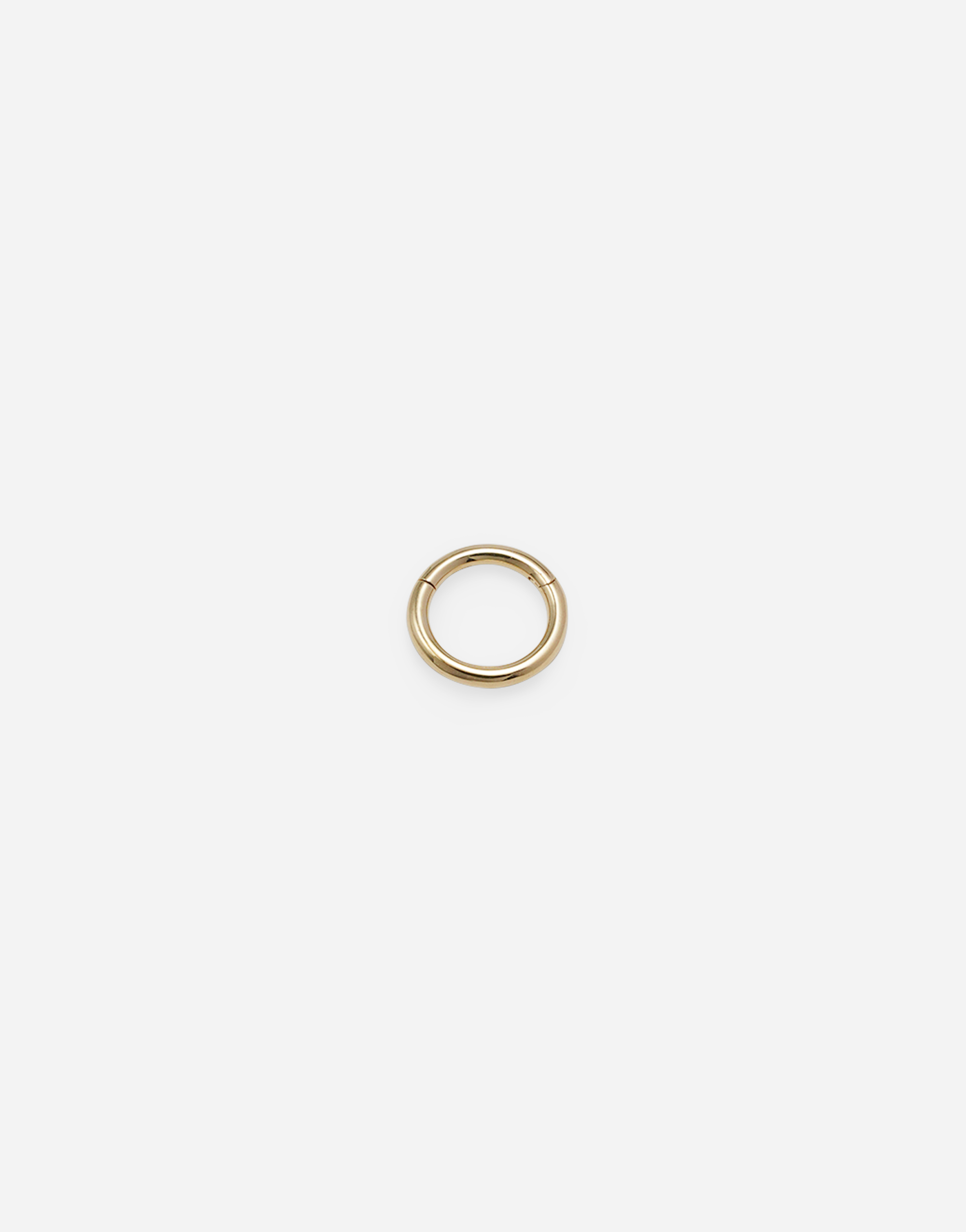 segmentring body pierce 01〈K18 YG〉