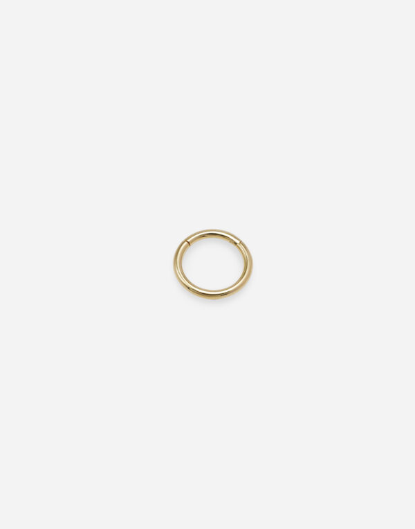 segmentring body pierce 02〈K18 YG〉