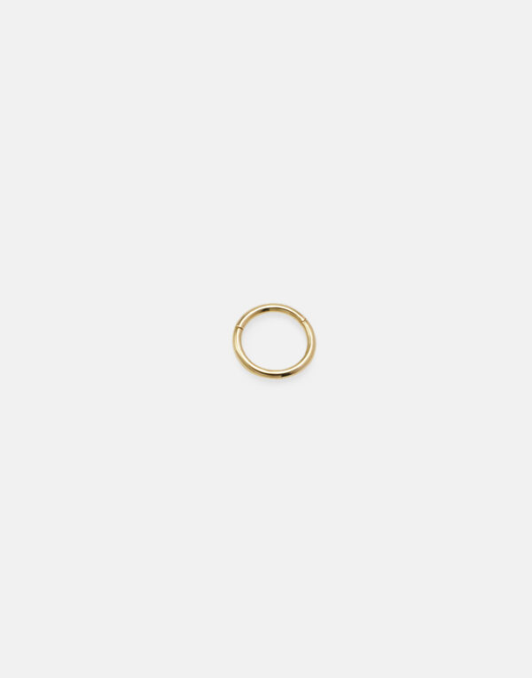 segmentring body pierce 03〈K18 YG〉