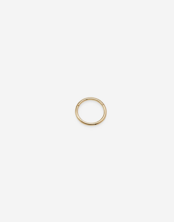 segmentring body pierce 04〈K18 YG〉