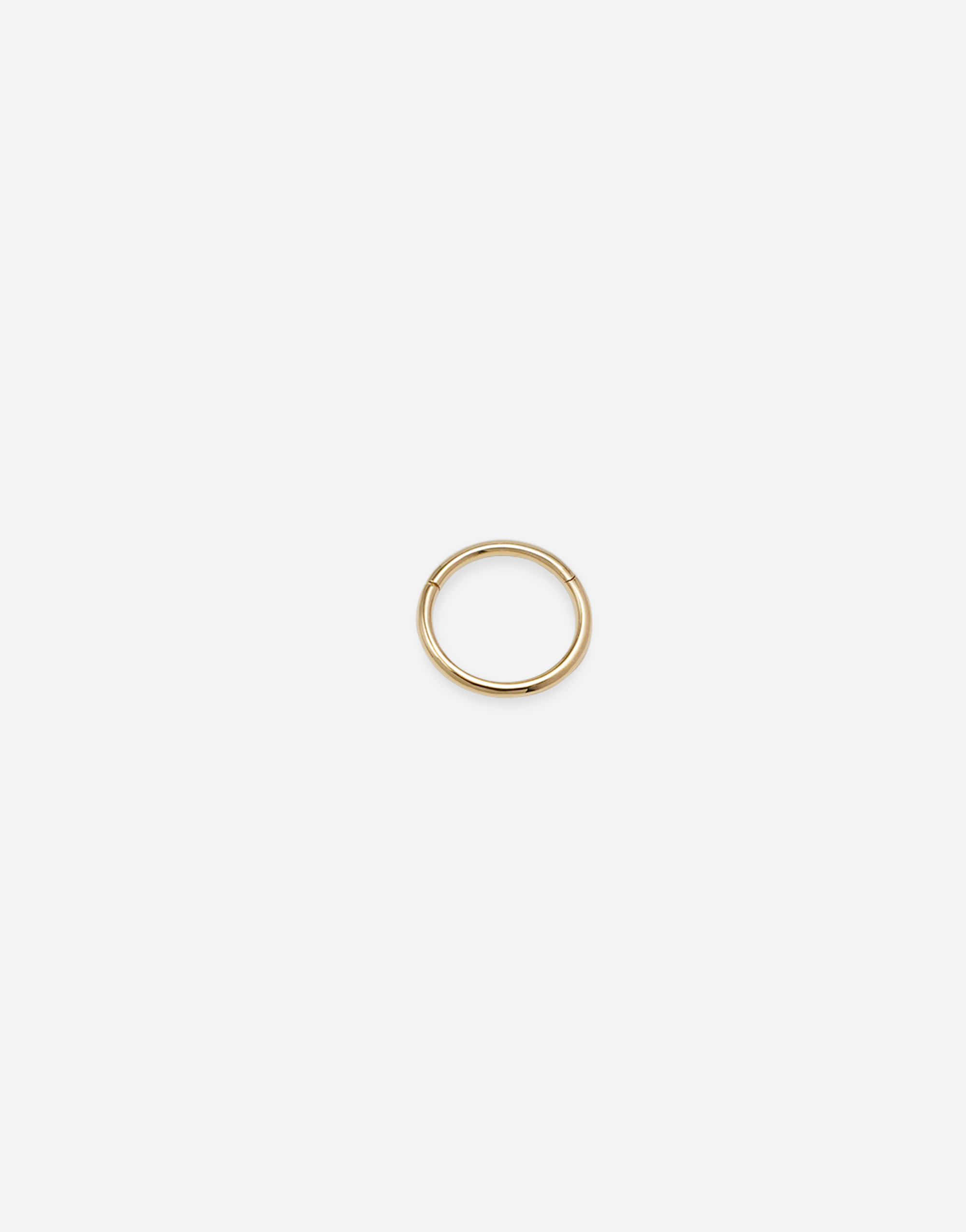 segmentring body pierce 04〈K18 YG〉