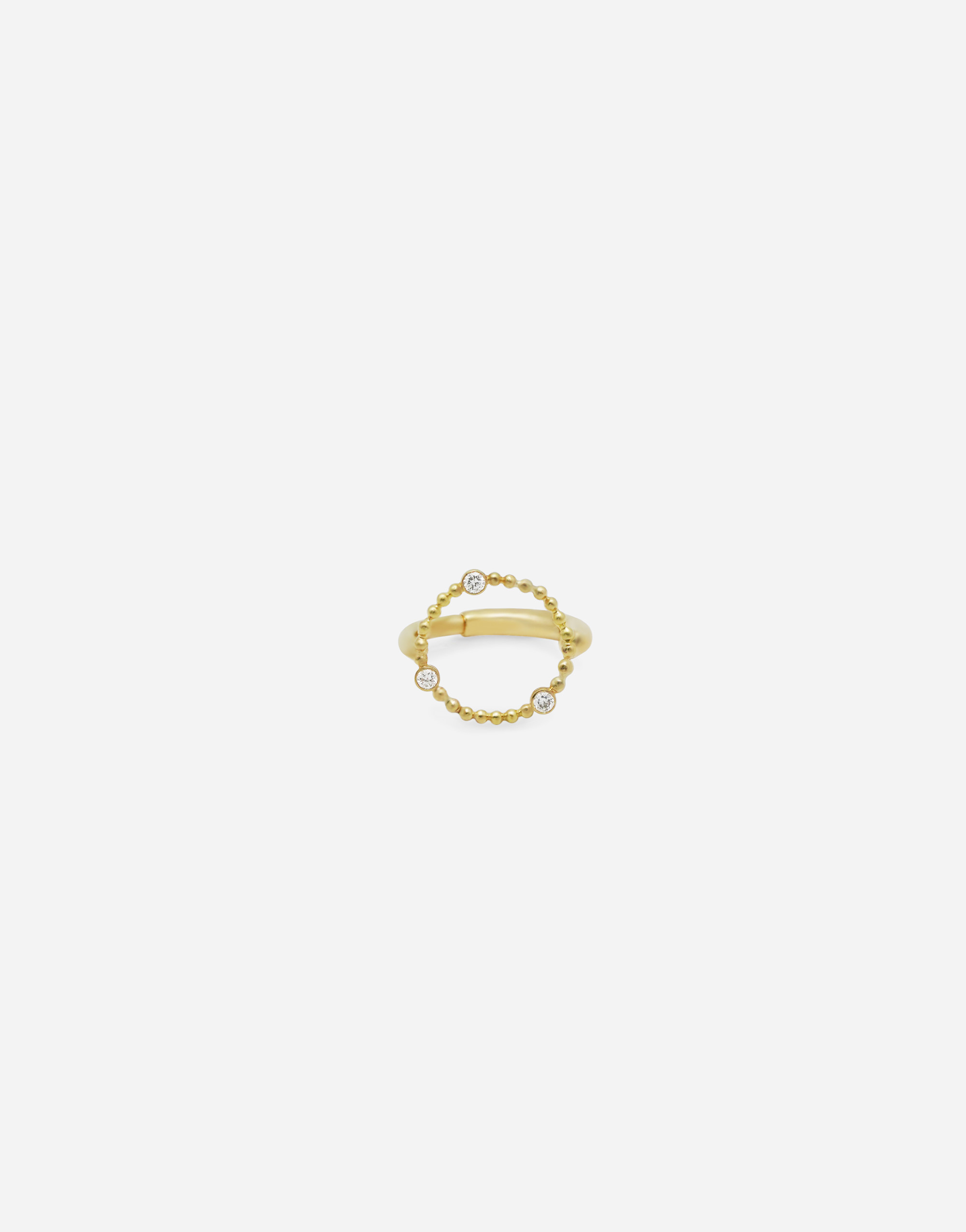 star body pierce 01〈K18 YG〉