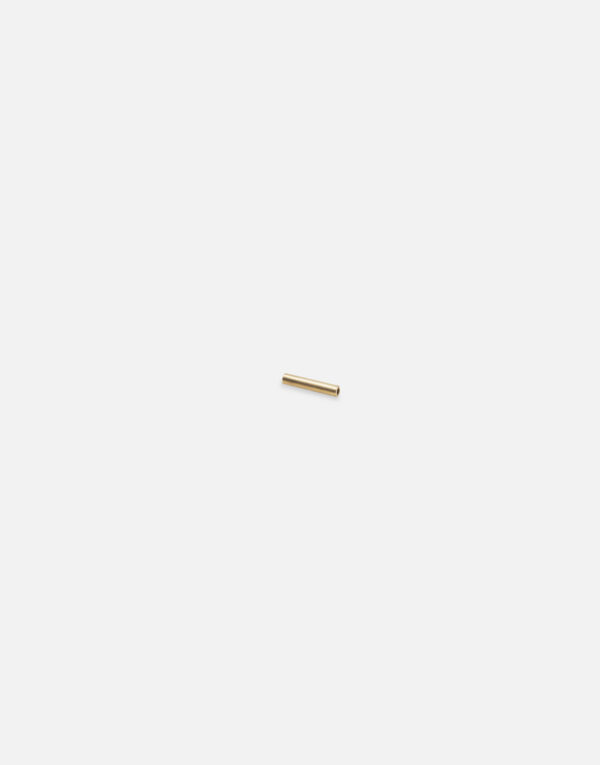 straight body pierce 03〈K18 YG〉