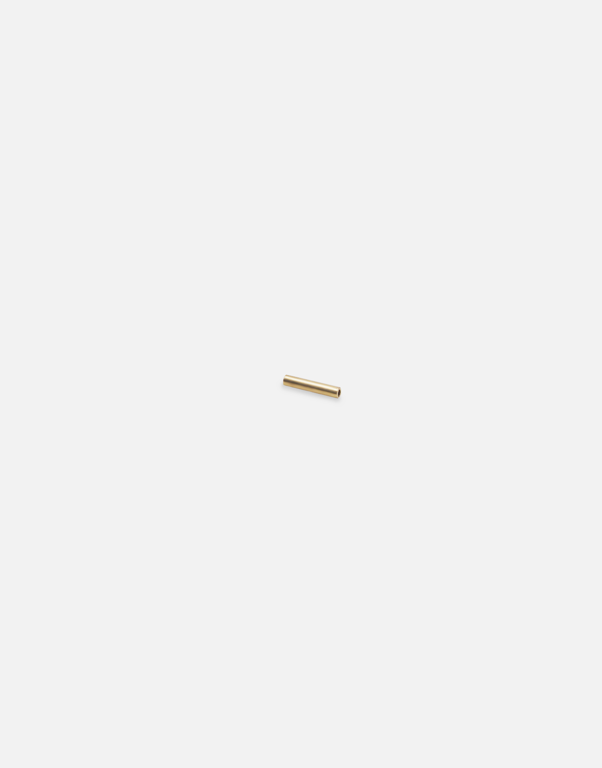 straight body pierce 03〈K18 YG〉